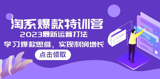 2023淘系爆款特训营，2023最新运营打法，学习爆款思维，实现利润增长-搞钱社