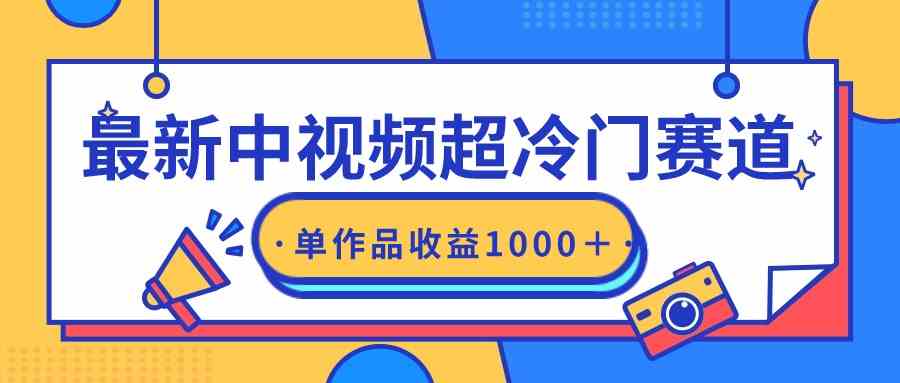 （9275期）最新中视频超冷门赛道，轻松过原创，单条视频收益1000＋-搞钱社