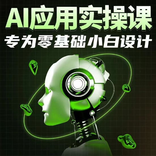 AI应用实操课，专为零基础小白设计-搞钱社