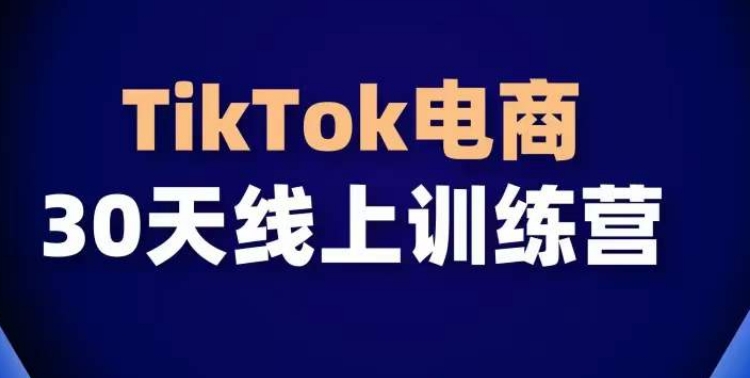 TikTok电商带货30天线上课，不可错过的全球流量洼地！-搞钱社