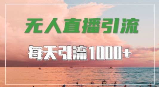 抖音快手视频号全平台通用，无人直播引流法，超暴力引流1000+高质量精准创业粉【揭秘】-搞钱社