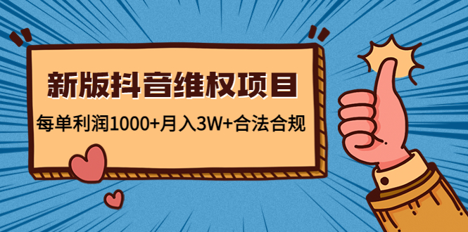 新版抖音维全项目：每单利润1000+月入3W+合法合规！-搞钱社